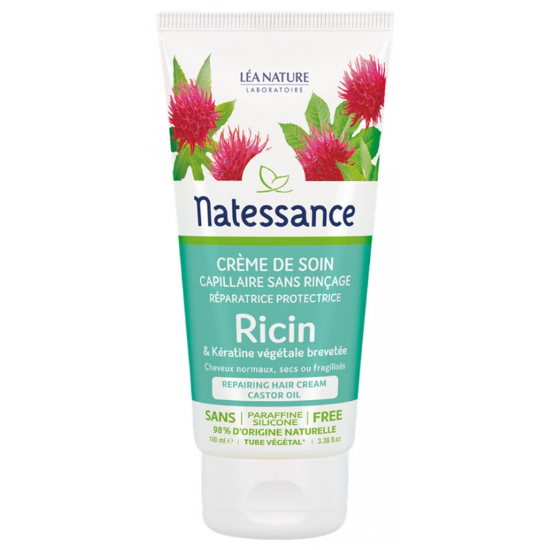 Natessance Crème de Soin Capillaire Sans Rinçage - 100 ml