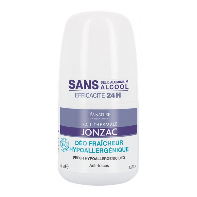 Jonzac Déo Fraicheur Hypoallergénique Bio - 50ml