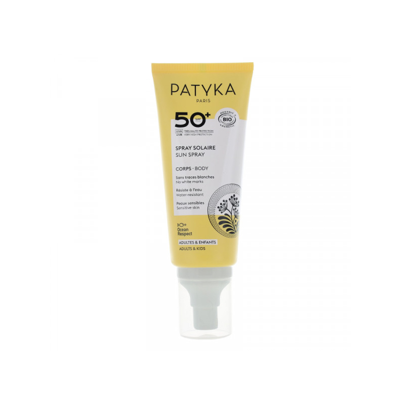 Patyka spray solaire bio SPF 50+ - 100 ml