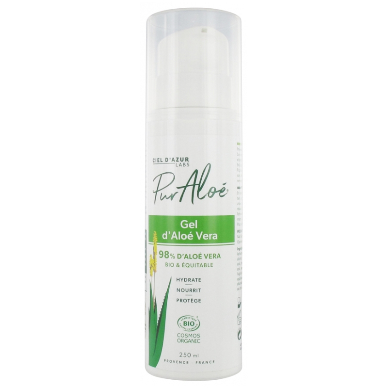 Pur Aloé Gel 98% d'Aloe Vera Bio  - 250 ml