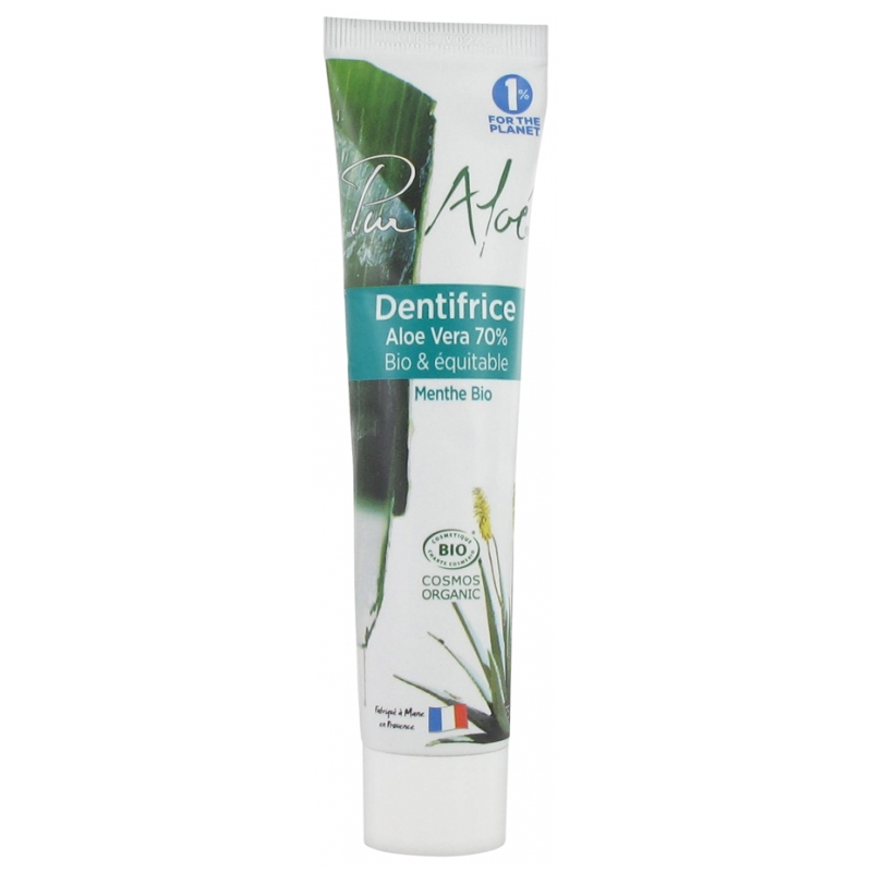 Pur Aloé Dentifrice à l'Aloe Vera 70% Bio - 75 ml