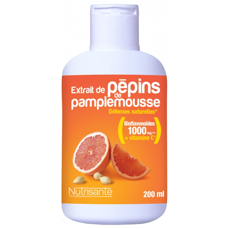 Nutrisanté Extrait de Pépins de Pamplemousse - 200 ml