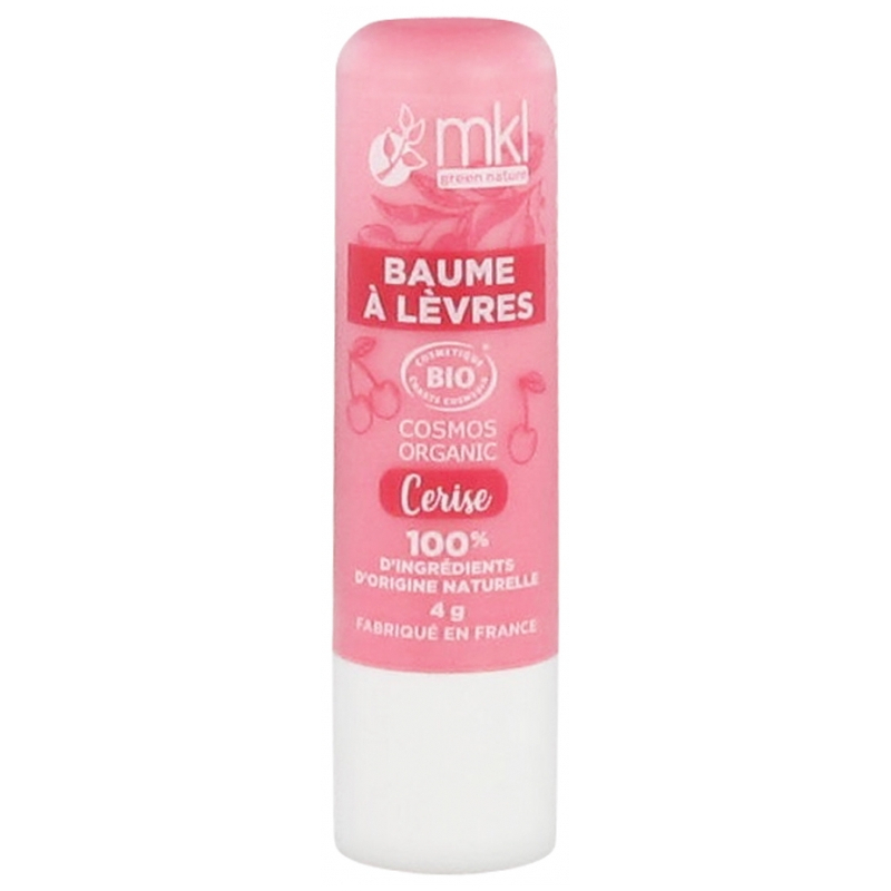 MKL Green Nature Baume à Lèvres Bio Goût : Cerise - 4g