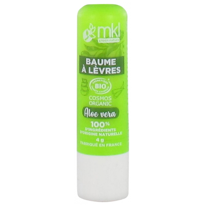 MKL Green Nature Baume à Lèvres Bio Aloe Vera - 4 g