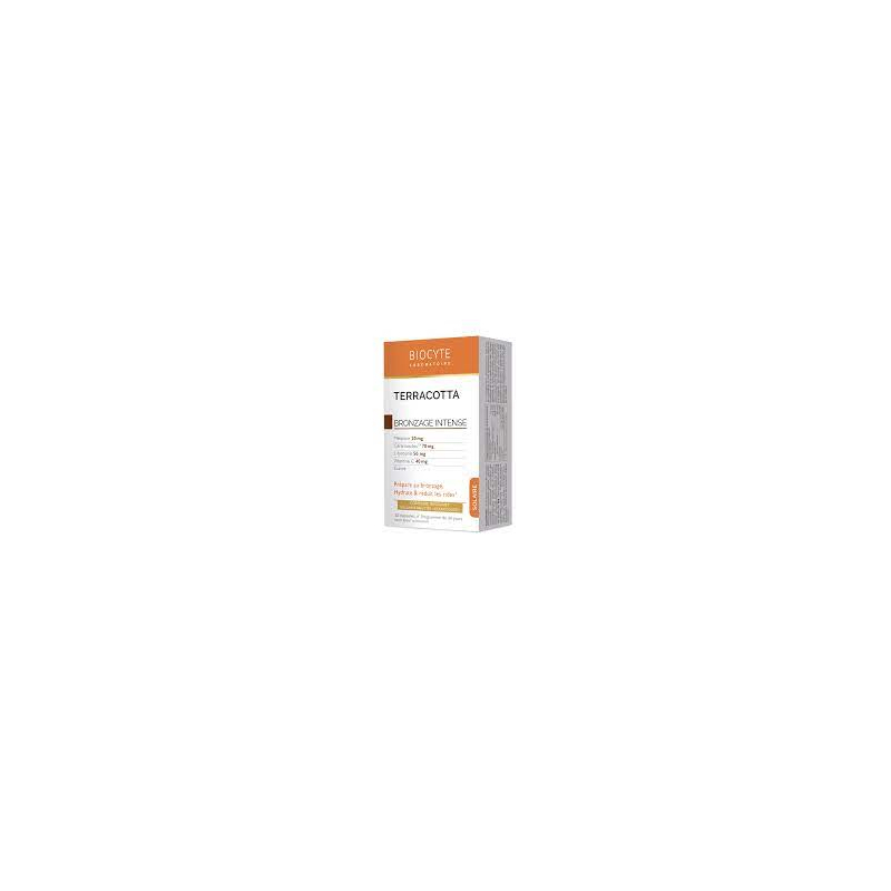 Biocyte Terracotta Solaire Intense Préparateur de Bronzage - 30 Capsules