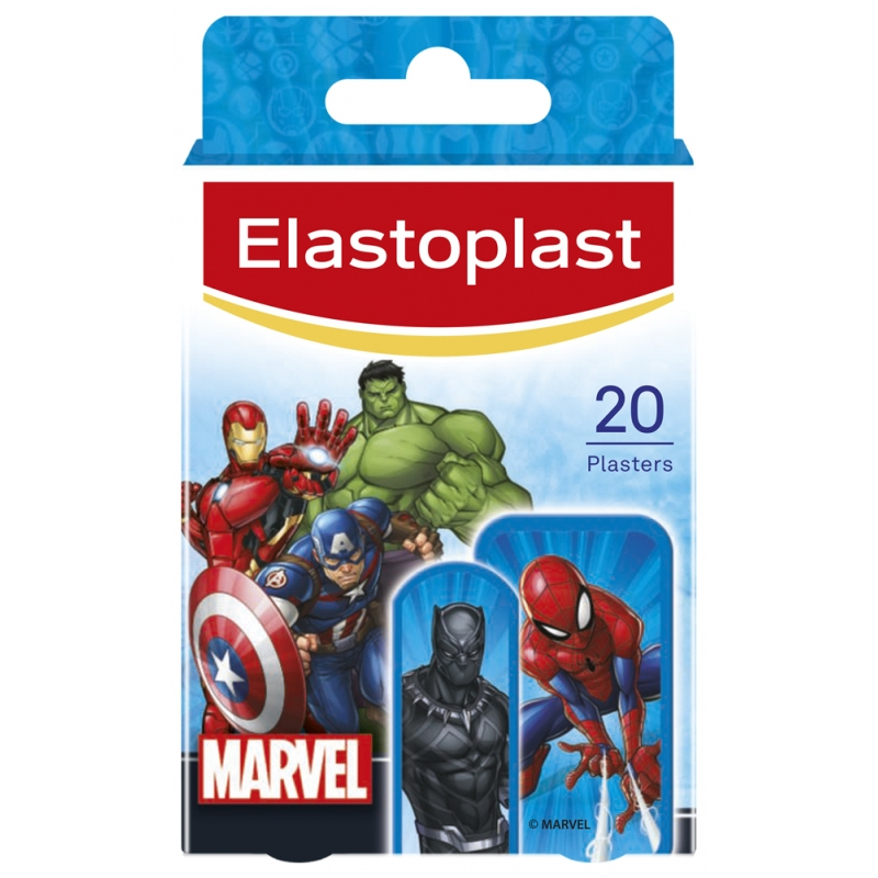 Elastoplast Enfants Marvel - 20 Pansements 