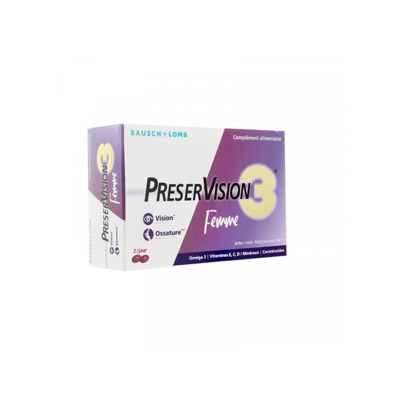 Préservision 3 femme - 60 capsules