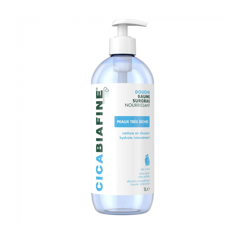 CicaBiafine Baume de Douche Surgras - 1 l