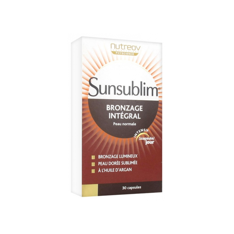 Nutreov Sunsublim Bronzage Intégral Peau Normale - 30 Capsules