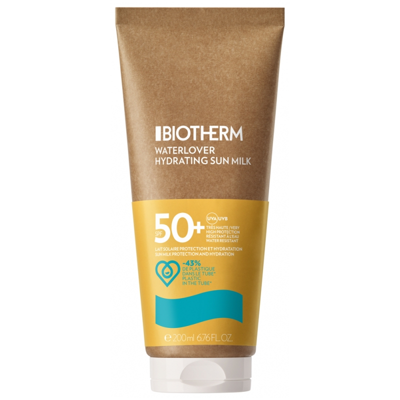 Biotherm Waterlover Lait Solaire Protection et Hydratation SPF50+ - 200ml