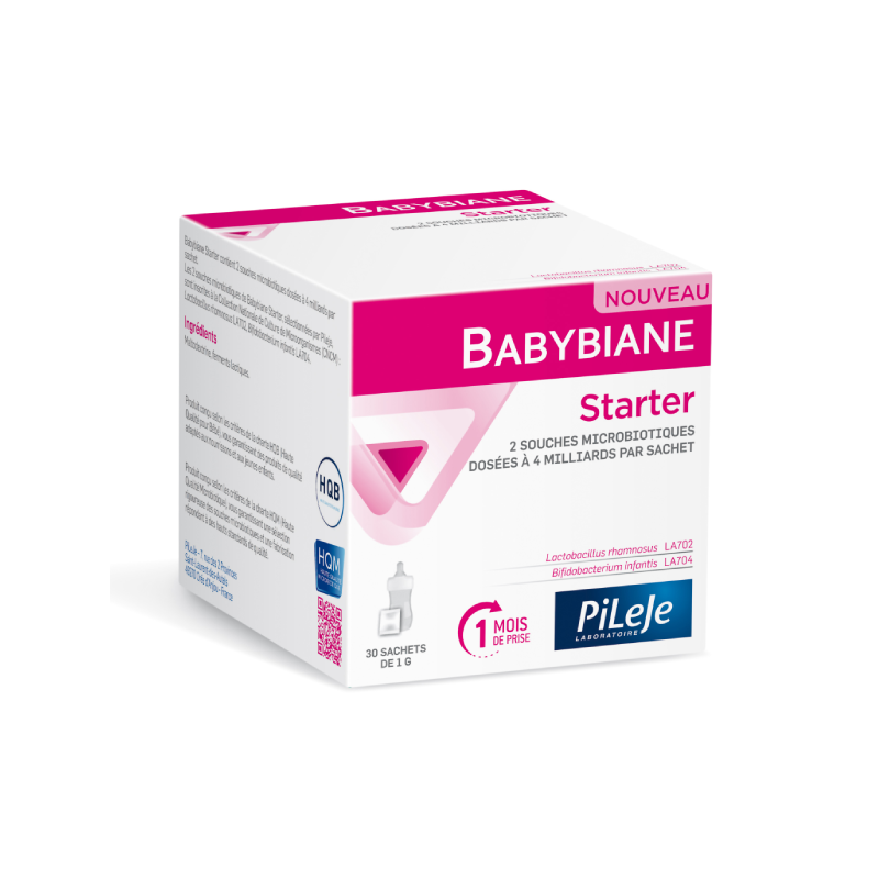 Pileje Babybiane Starter - 30 sachets