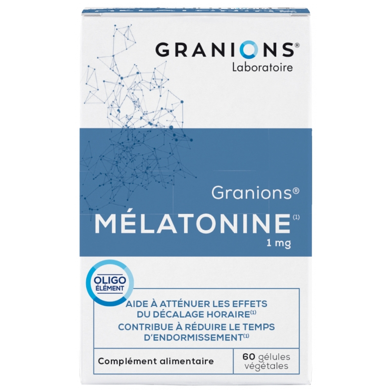 Granions Melatonine 1 mg - 60 Gélules