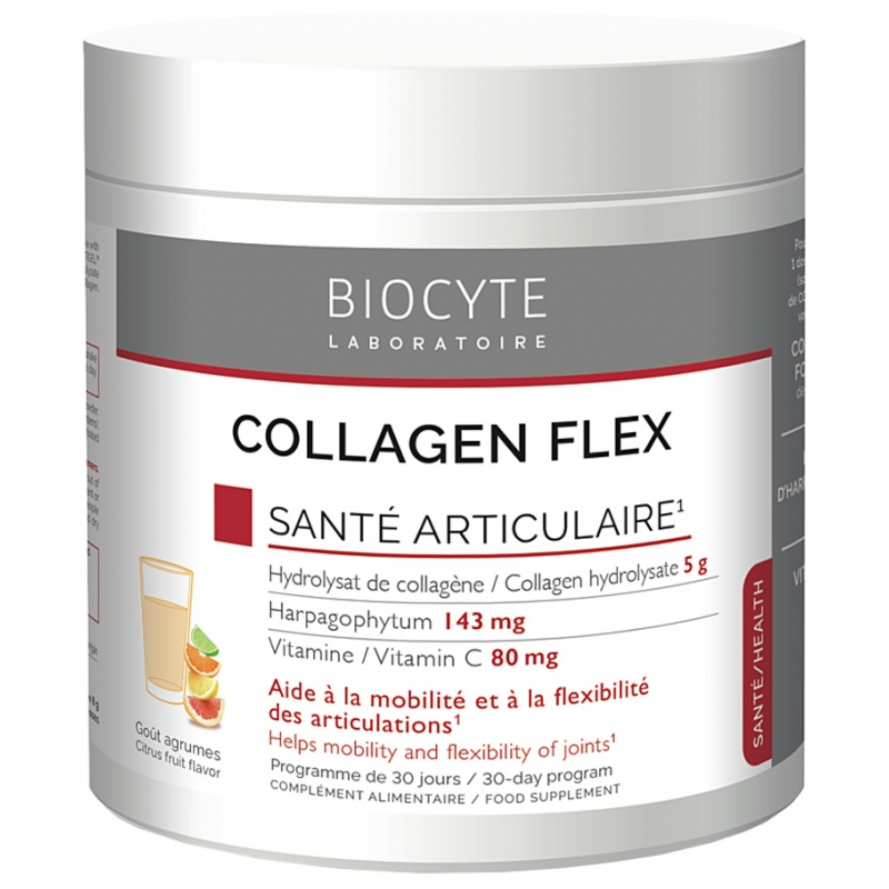 Biocyte Collagen Flex goût agrumes - 240g