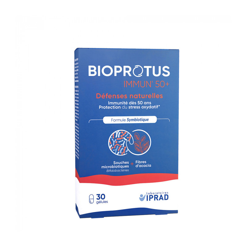 Iprad Bioprotus Immun'50+ défenses naturelles - 30 gélules