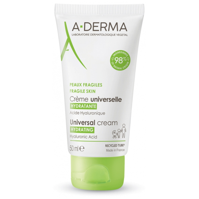 A-DERMA Crème Universelle Hydratante - 50 ml