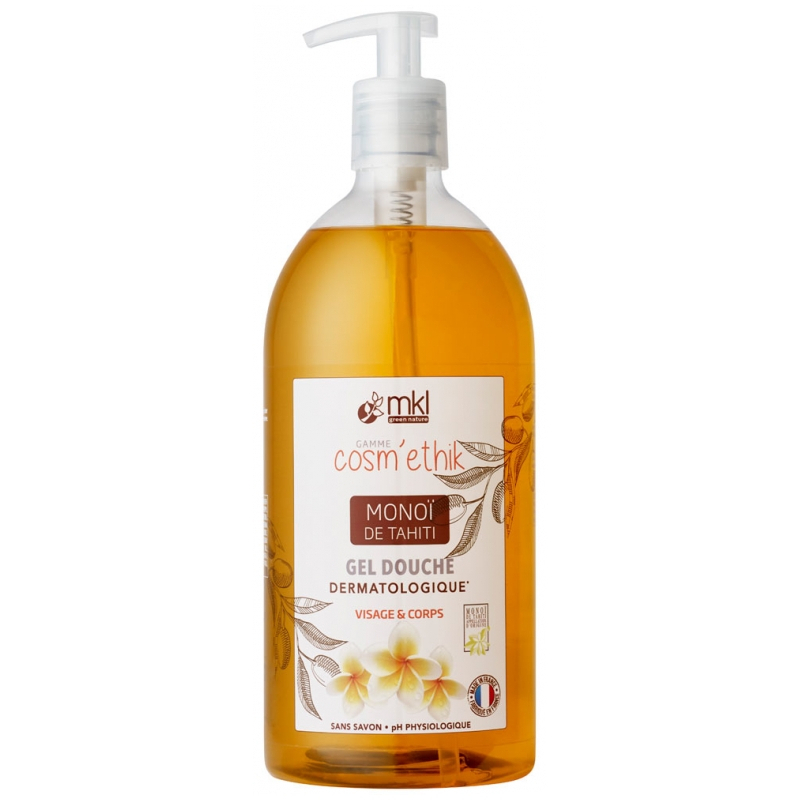 MKL Green Nature Cosm'Ethik Gel Douche Monoï de Tahiti - 1 Litre