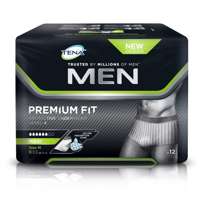 Tena men premium fit taille M  - 4 unités