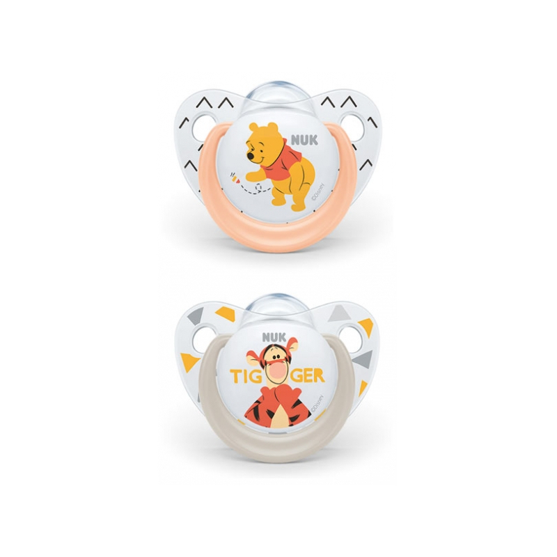 NUK Sucettes Silicone Disney Baby 0-6 Mois - 2 unités