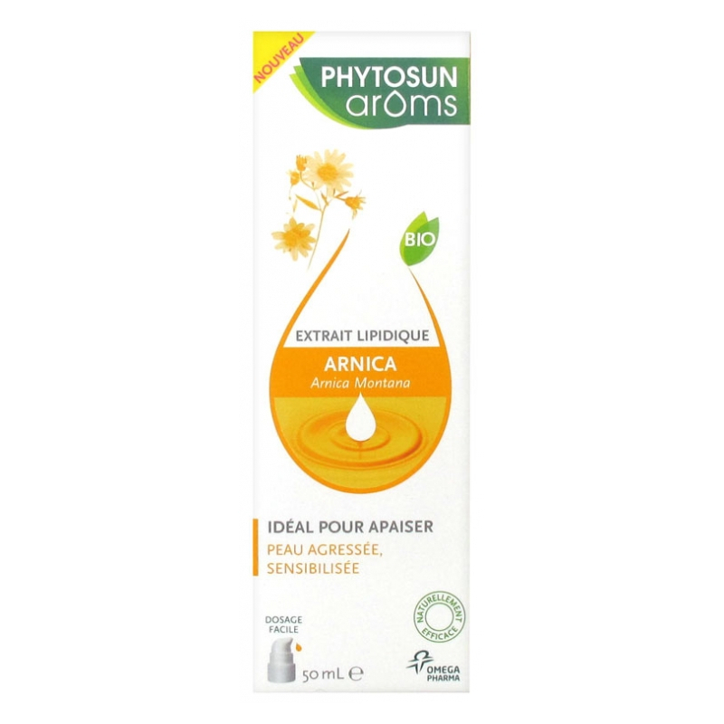 Phytosun Arôms Extrait Lipidique Arnica Bio - 50 ml