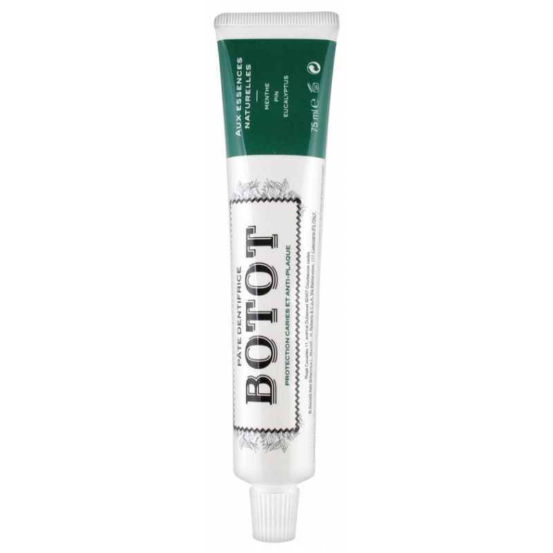 Botot Pâte Dentifrice Menthe Pin Eucalyptus - 75 ml