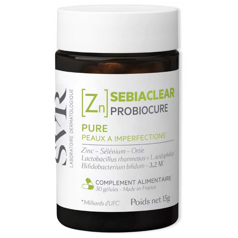 SVR Sebiaclear Probiocure Pure Peaux à Imperfections - 30 Gélules