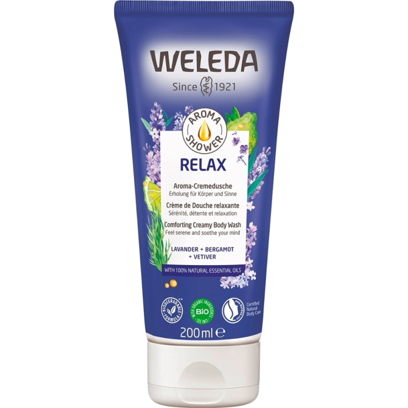 Weleda Aroma Shower Relax Crème de Douche Relaxante - 200 ml