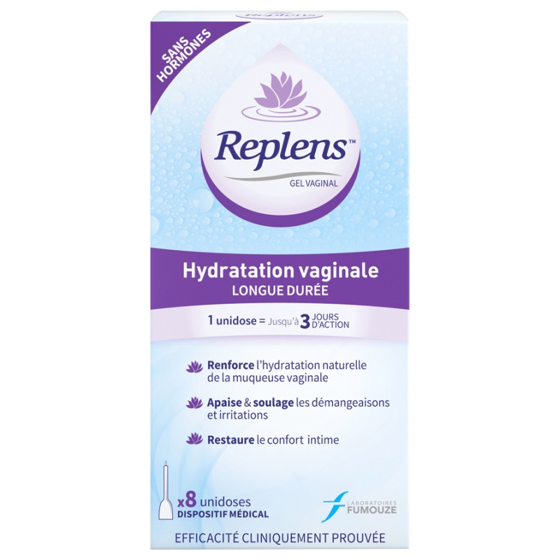 Majorelle Replens Gel Vaginal boite -  8 unidoses