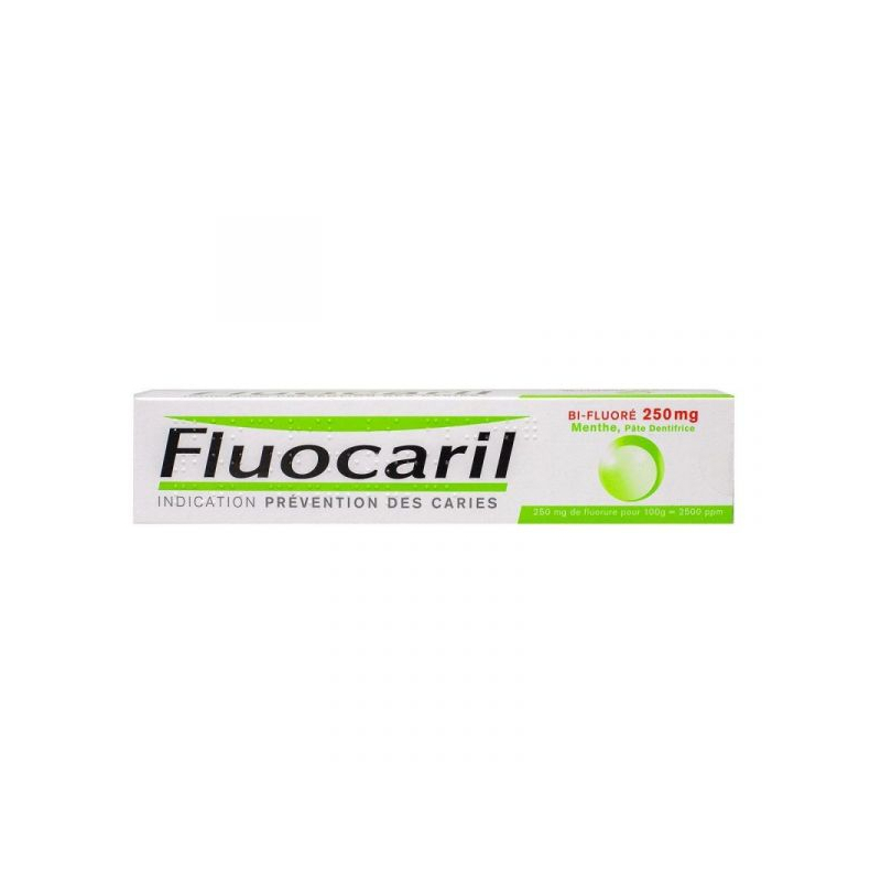 Fluocaril Dentifrice Bi-fluoré Menthe 250mg - 75ml