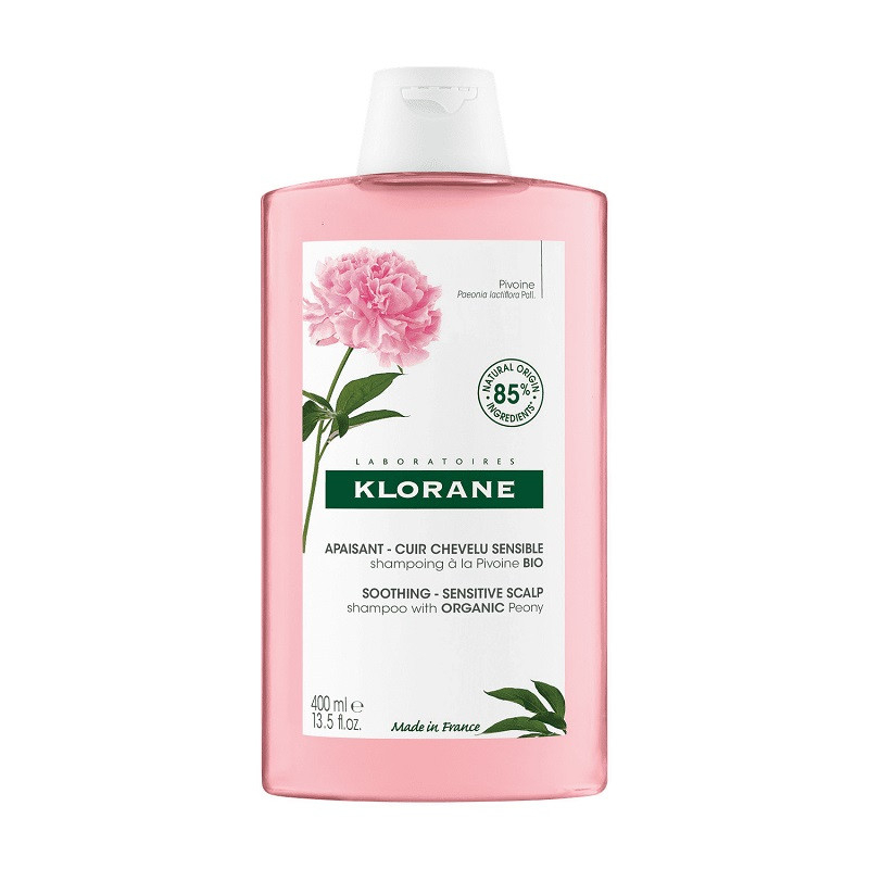 Klorane Shampoing apaisant à la pivoine - 400ml