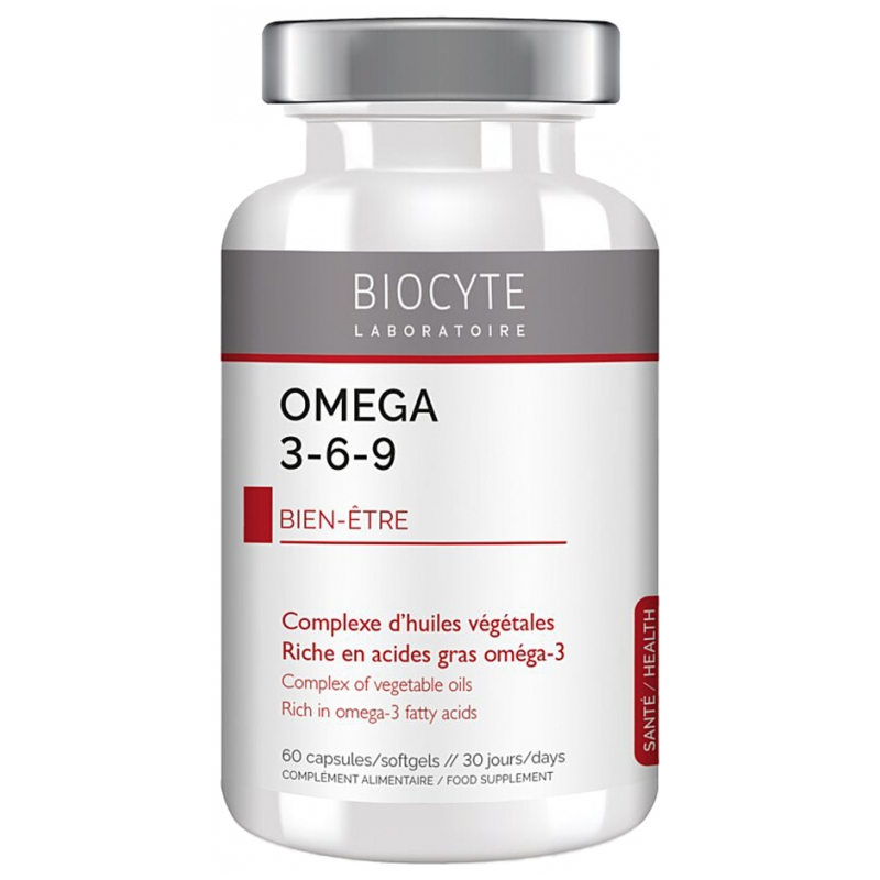 Biocyte Longevity Omega 3-6-9 - 60 Capsules