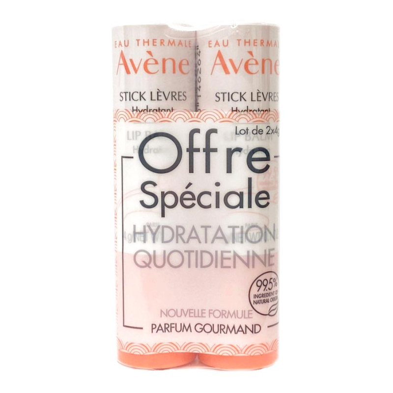 Avène Stick lèvres hydratant - 2 x 4 g