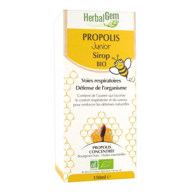 HerbalGem Propolis Junior Bio sirop - 150ml