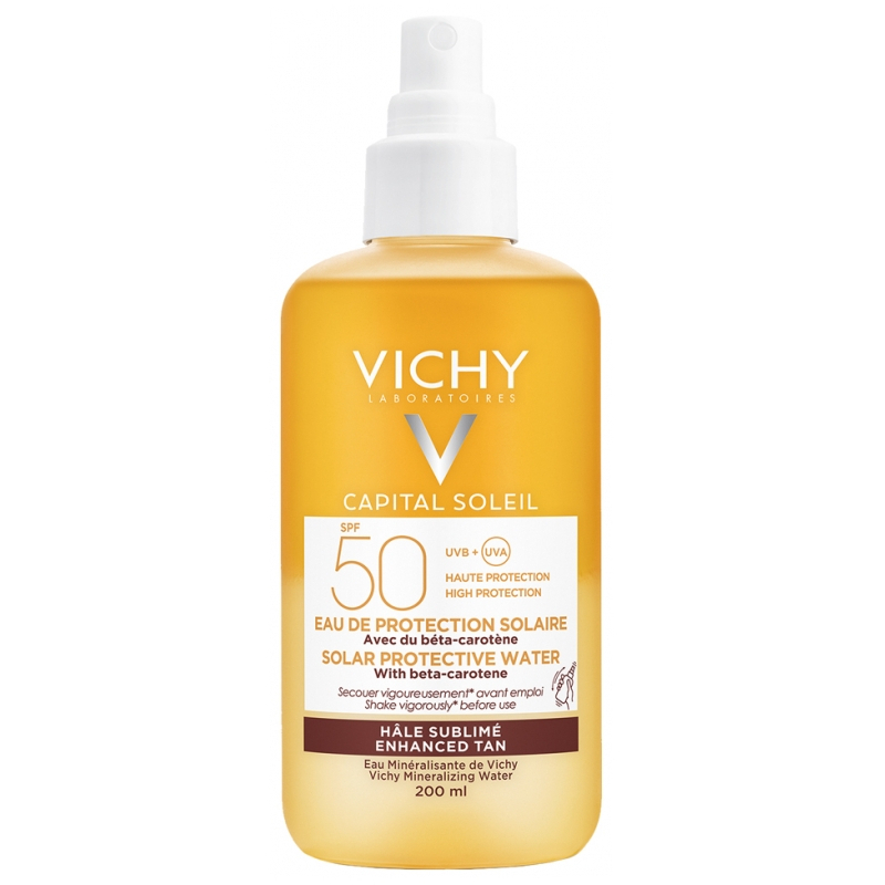 Vichy Capital Soleil Eau de Protection Solaire Hâle Sublimé SPF50 - 200 ml