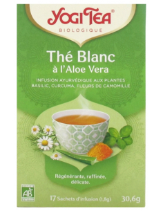 Yogi Tea Thé Blanc à l'Aloe...
