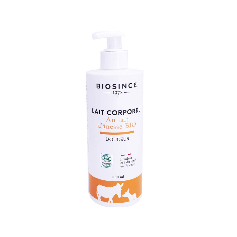 BioSince 1975 Lait d'ânesse bio pour le corps - 500 ml