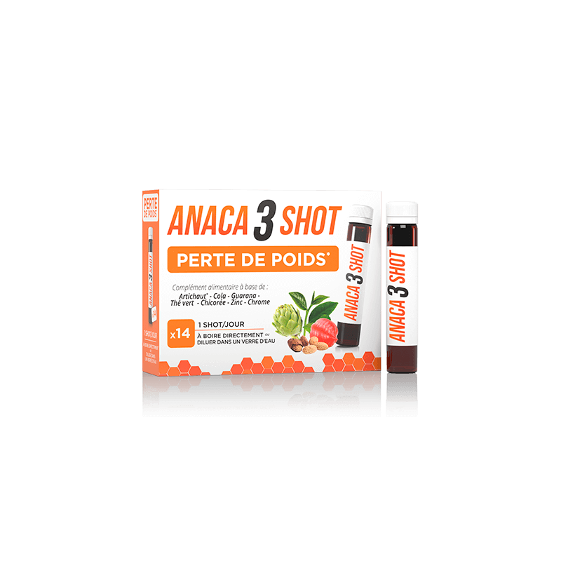 Anaca3 Shot Perte de poids - 14 unidoses