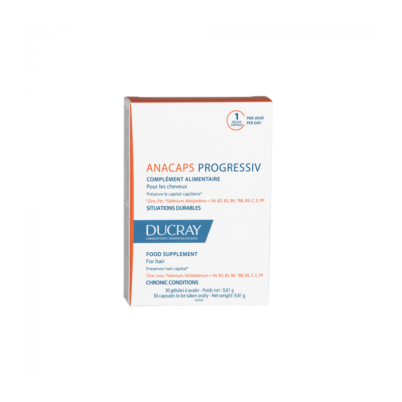 Ducray Anacaps Progressiv - 30 Gélules