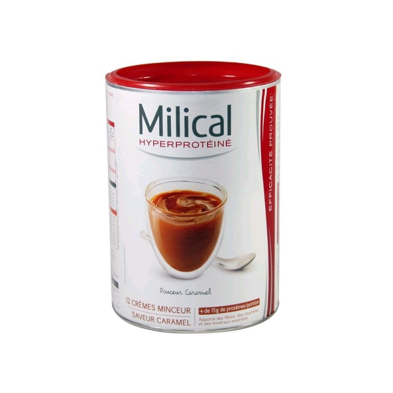 Milical Crème Minceur Hyperprotéinée  Saveur : Douceur Caramel - 540g