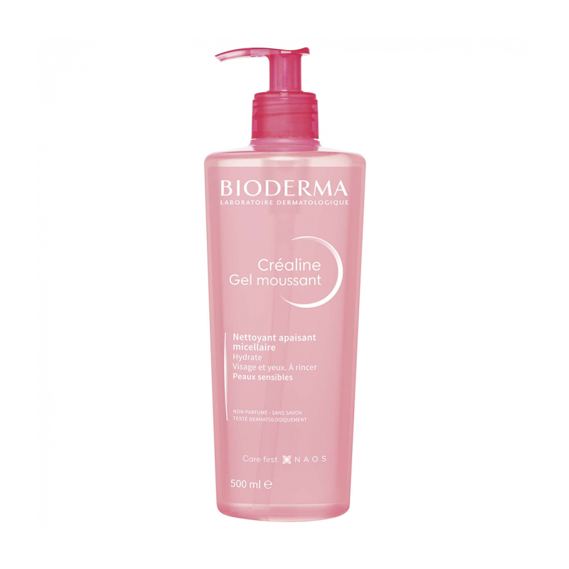 Bioderma Créaline Gel Moussant - 500 ml