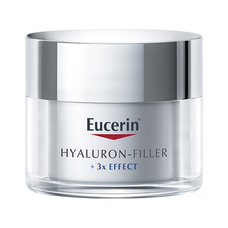 Eucerin Hyaluron-Filler + 3x Effect Soin de Nuit - 50 ml