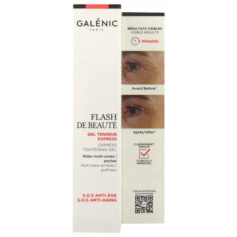 Galénic Flash de Beauté Gel Tenseur Express - 15 ml