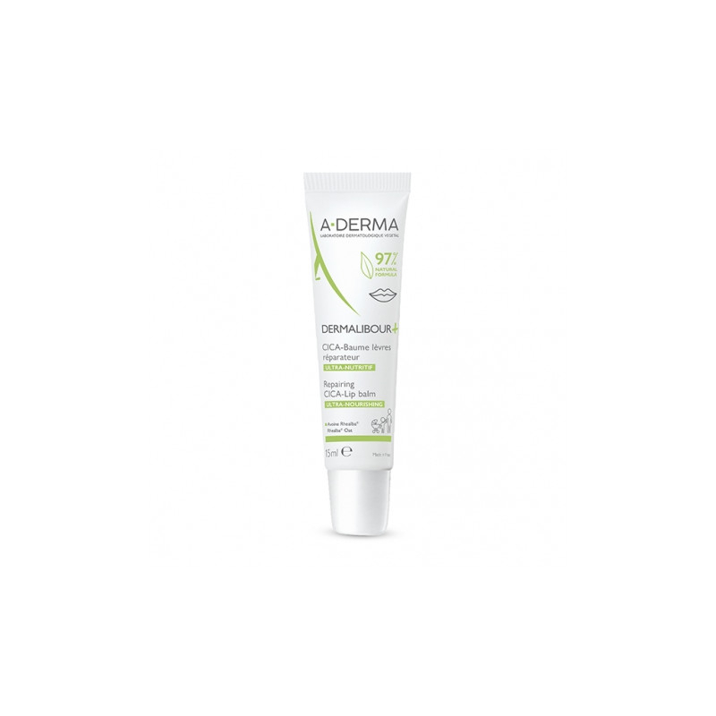  A-Derma Dermalibour+ Cica Baume lèvres - 15ml