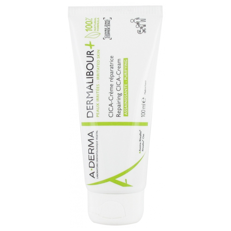 A-DERMA Dermalibour+ CICA - Crème Réparatrice - 100 ml