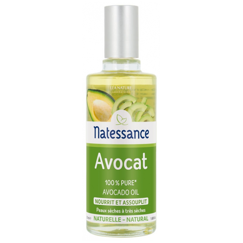 Natessance Huile Nourrissante Avocat - 50 ml