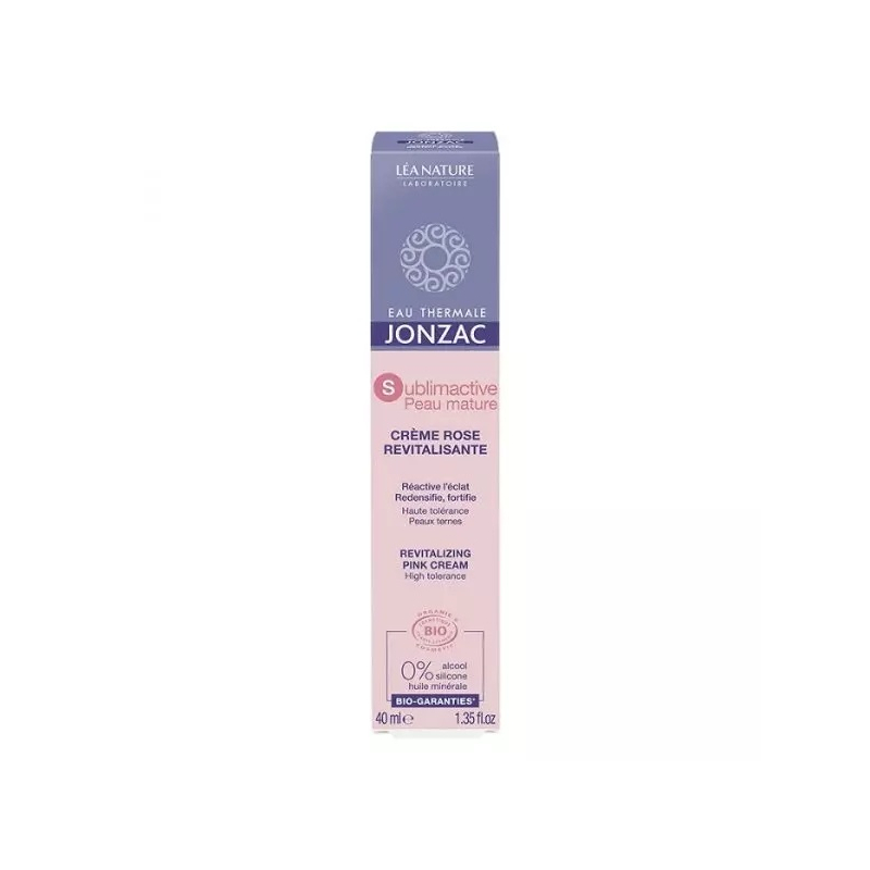 Jonzac Sublim Peau Mature Crème Rose Bio - 40ml