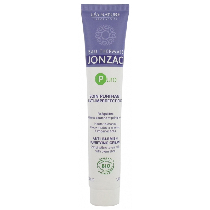 Jonzac Pure Soin Purifiant Anti-Imperfections Bio - 50ml 