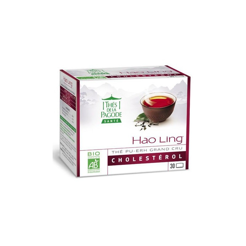  Thés de la pagode Hao ling Bio - 30 sachets