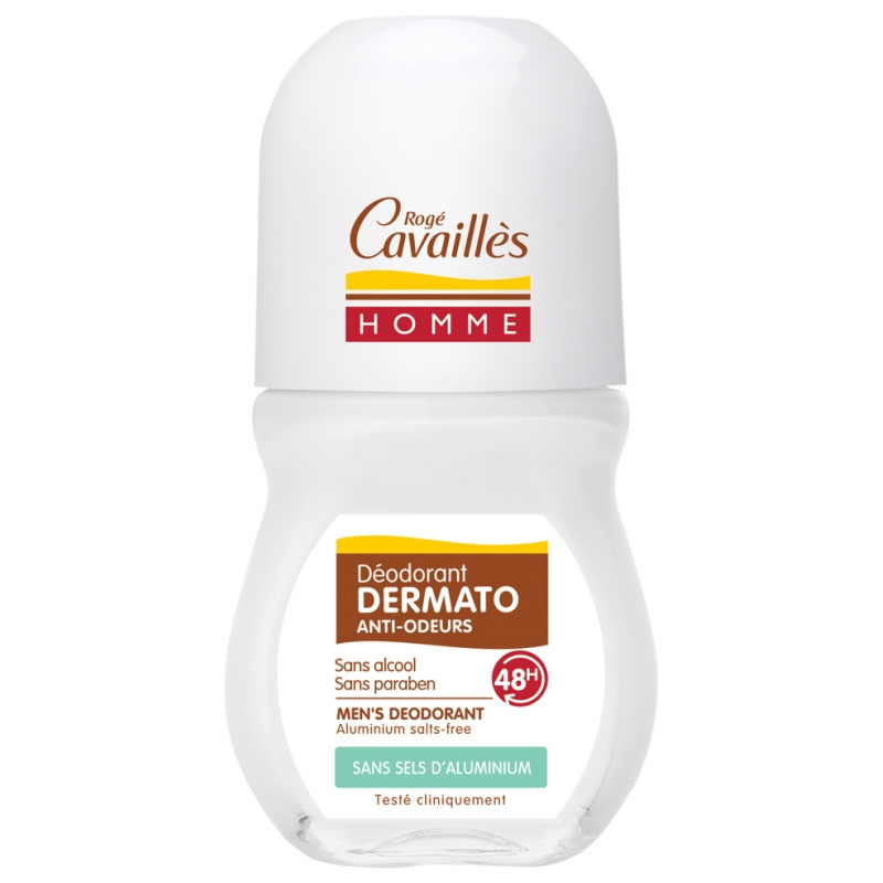 Rogé Cavaillès Homme Déodorant Dermato Anti-Odeurs 48H Roll-on - 50 ml