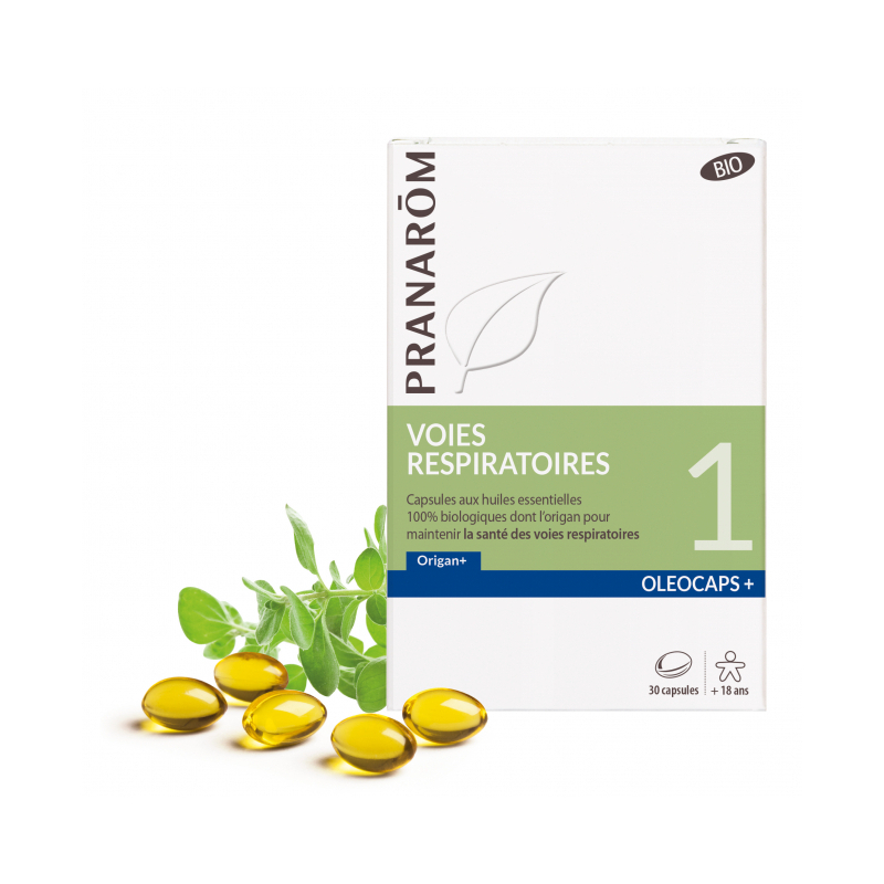 Pranarom Oléocaps 1 Voies Respiratoires BIO 