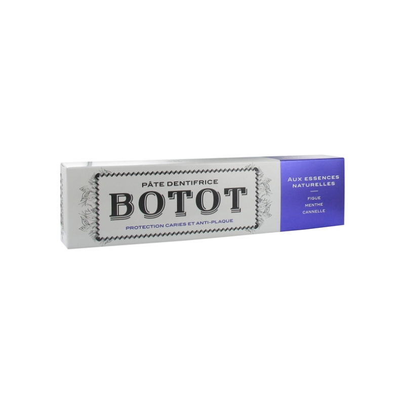 Botot Pâte Dentifrice Figue Menthe Cannelle - 75 ml